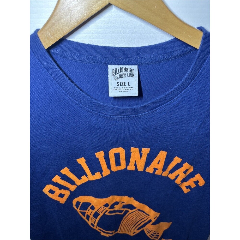 Large Billionaire Boys Club Rocket Moon T-Shirt Astronaut Graphic Blur Men’s - Picture 3 of 5